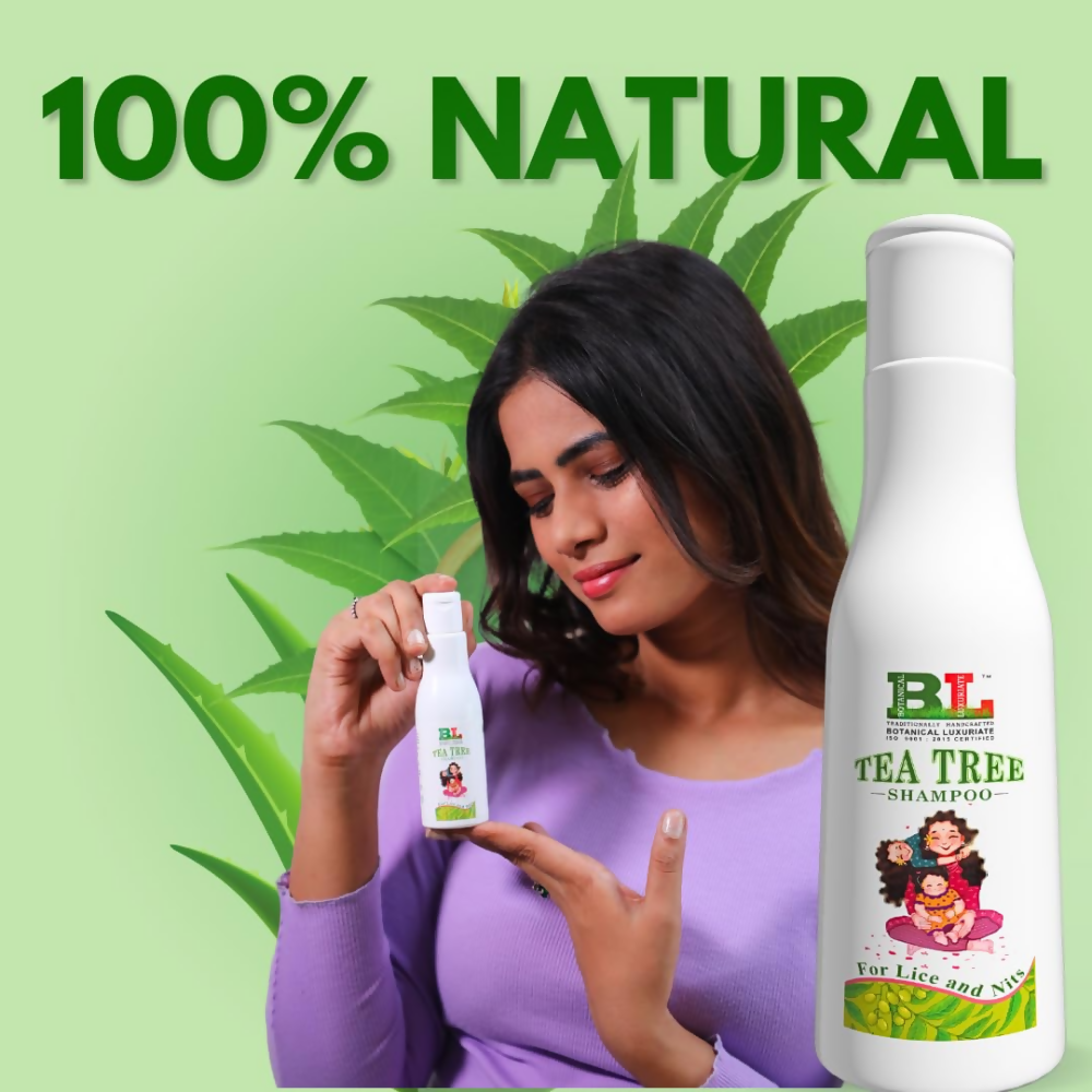 Botanical Luxuriate Tea Tree Natural Anti Lice and Nits Shampoo | Grocsy