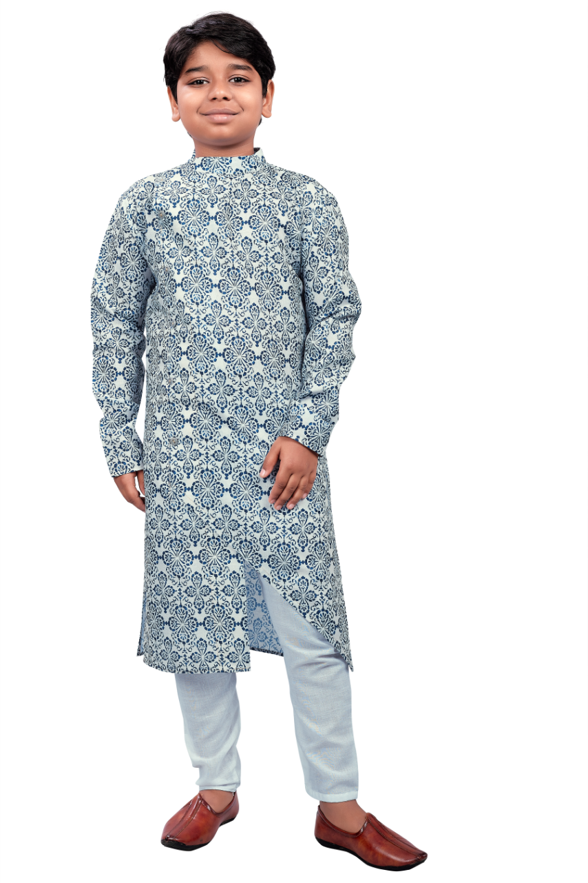 DEIANA'S Casual Designer Kurta Pyjama Set For Boys And kids (Multicolor) | Grocsy