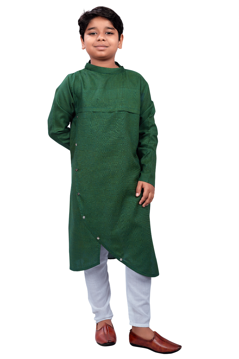 DEIANA'S Casual Designer Kurta Pyjama Set For Boys And kids (Green) | Grocsy