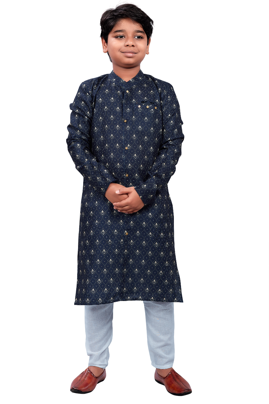 DEIANA'S Casual Designer Kurta Pyjama Set For Boys And kids (Multicolor) | Grocsy