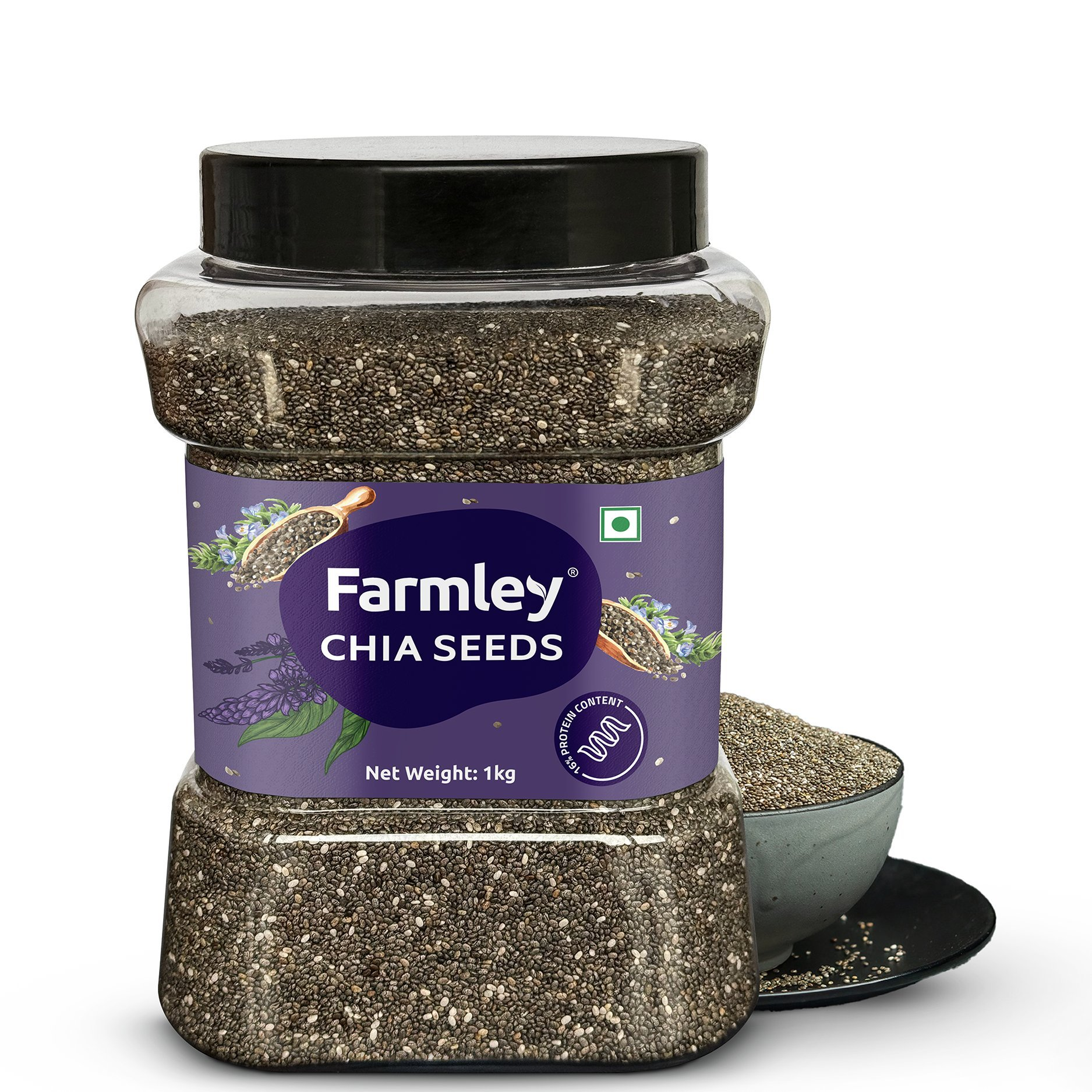 Farmley Chia Seeds | Grocsy