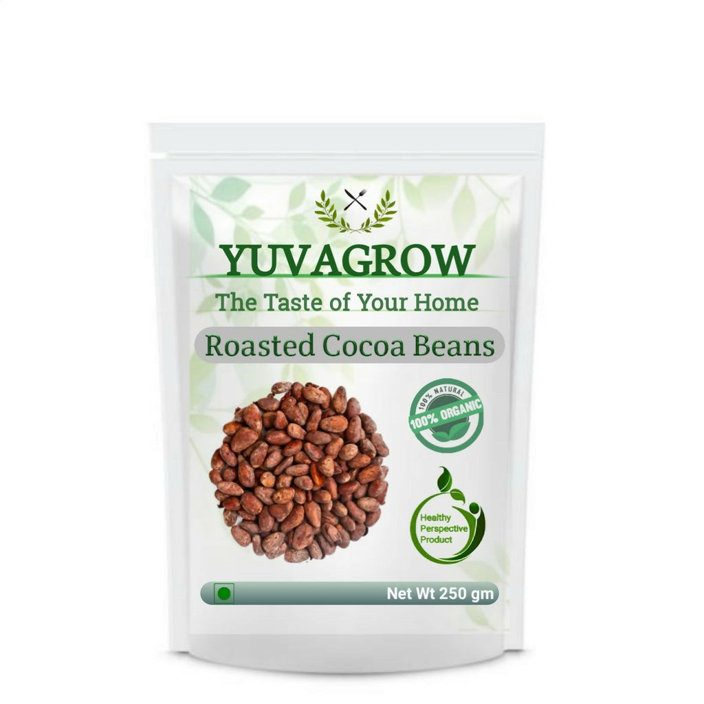 Yuvagrow Roasted Cocoa Beans | Grocsy
