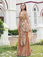 Tikhi Imli Embroidered Sequinned Ready to Wear Saree | Grocsy