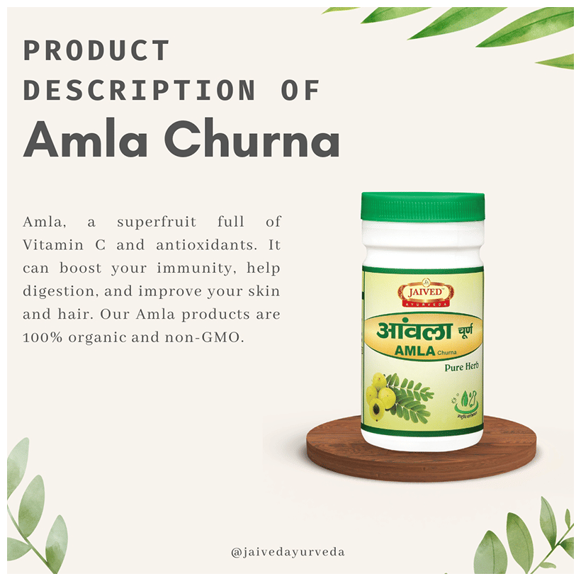 Jaived Ayurveda Amla Churna | Grocsy