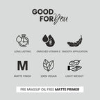 VERYMISS Pre Make-Up Oil Free Matte Primer | Grocsy