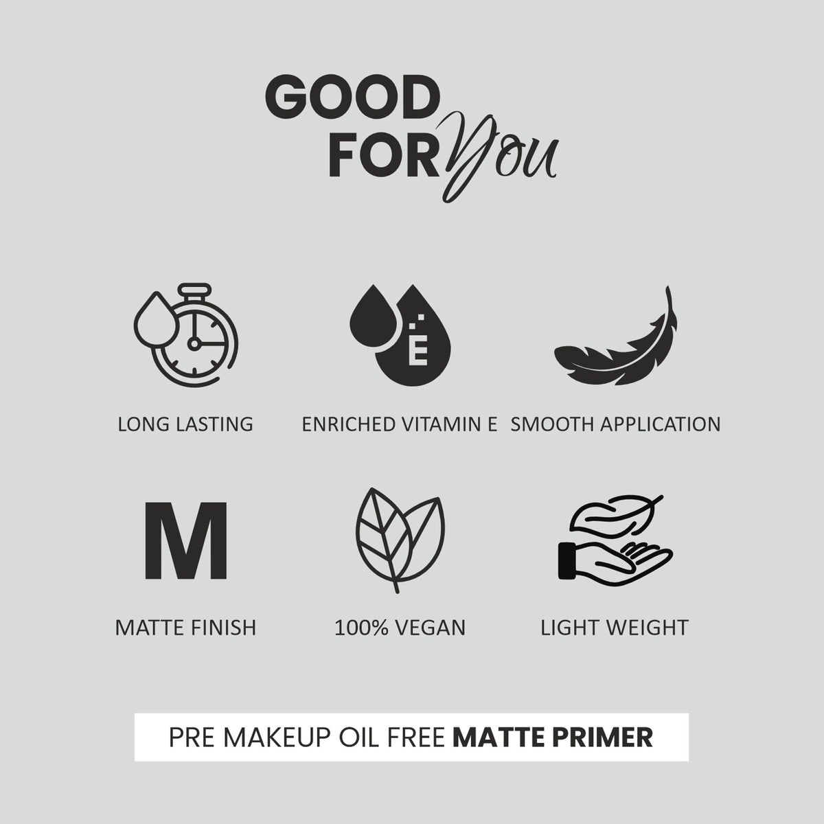 VERYMISS Pre Make-Up Oil Free Matte Primer | Grocsy