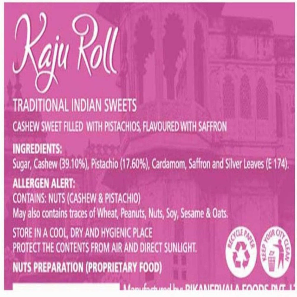 Bikanervala Kaju Roll | Grocsy
