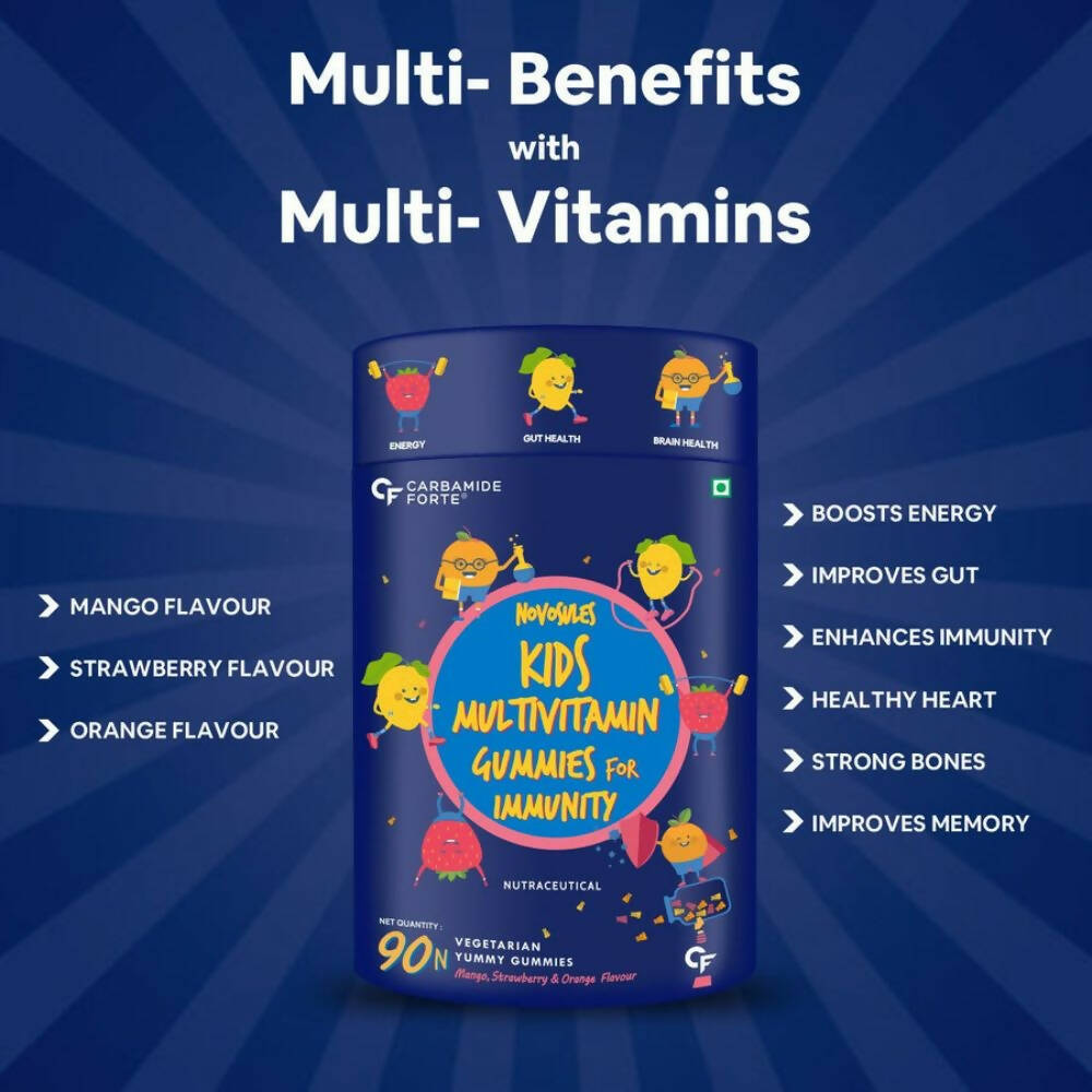 Carbamide Forte Multivitamin Gummies For Kids & Adults With Superfoods | Grocsy