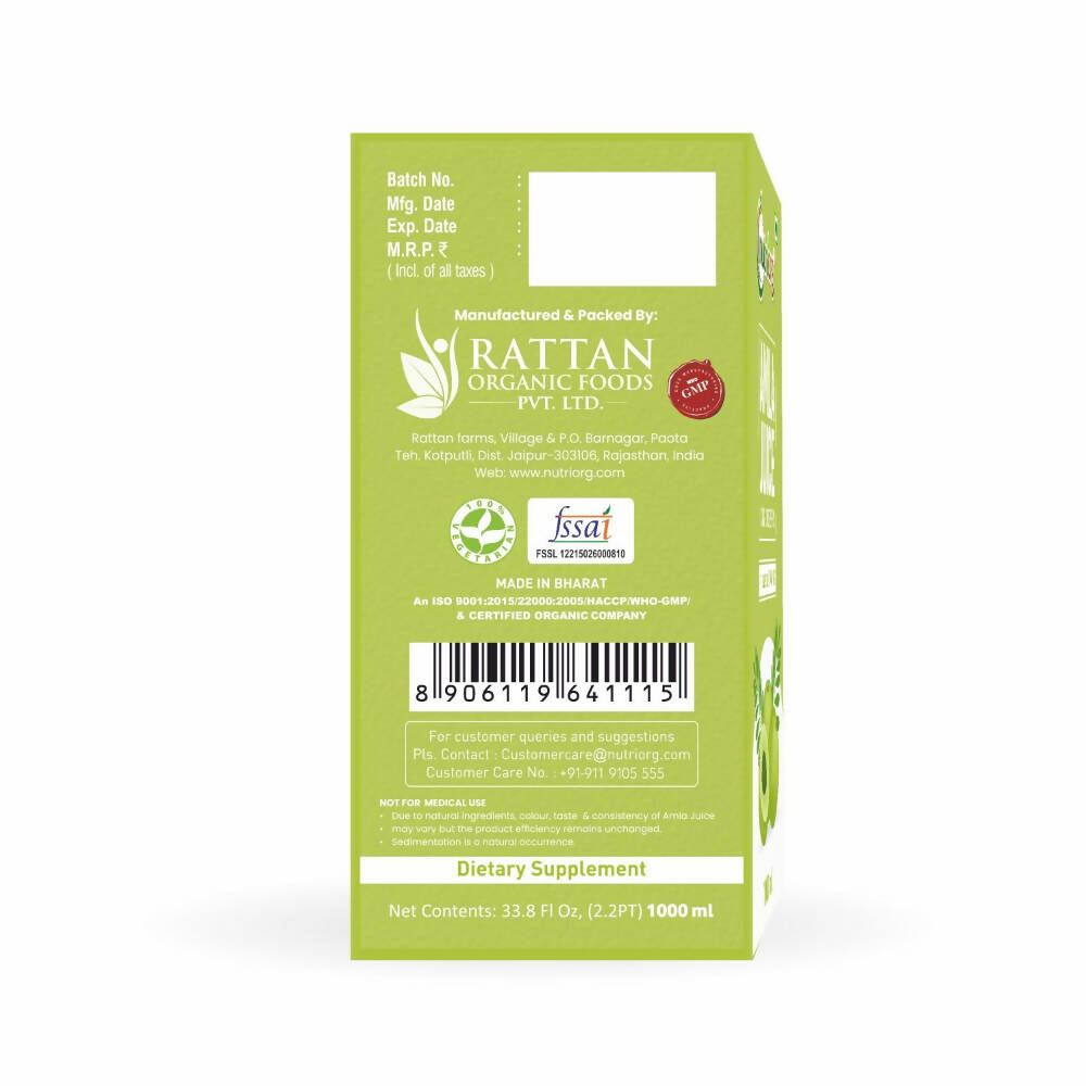 Nutriorg Amla Juice | Grocsy