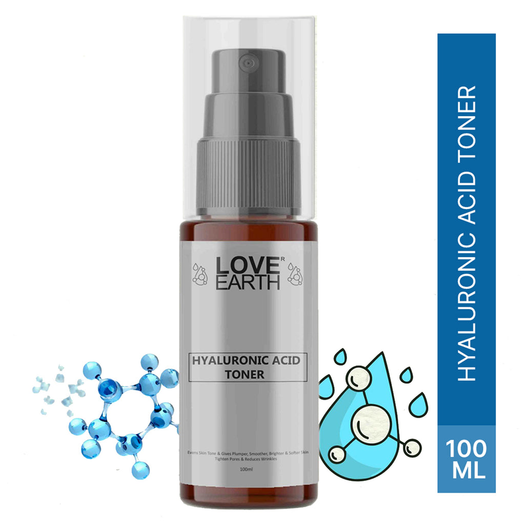 Love Earth Hyaluronic Acid Toner | Grocsy