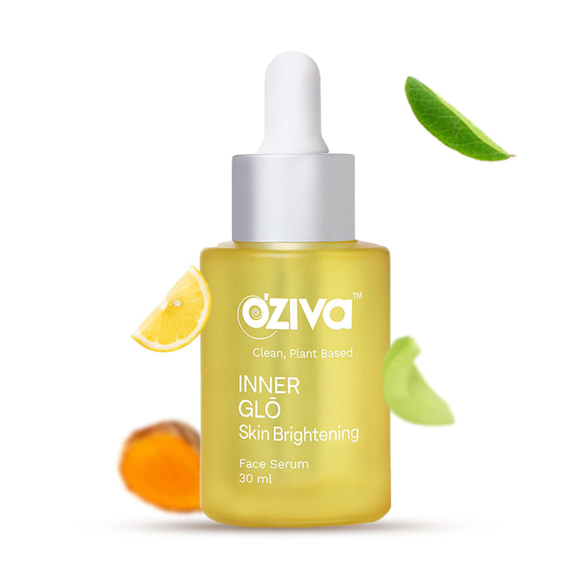 OZiva Plant Based Inner Glo Skin Brightening Face Serum | Grocsy
