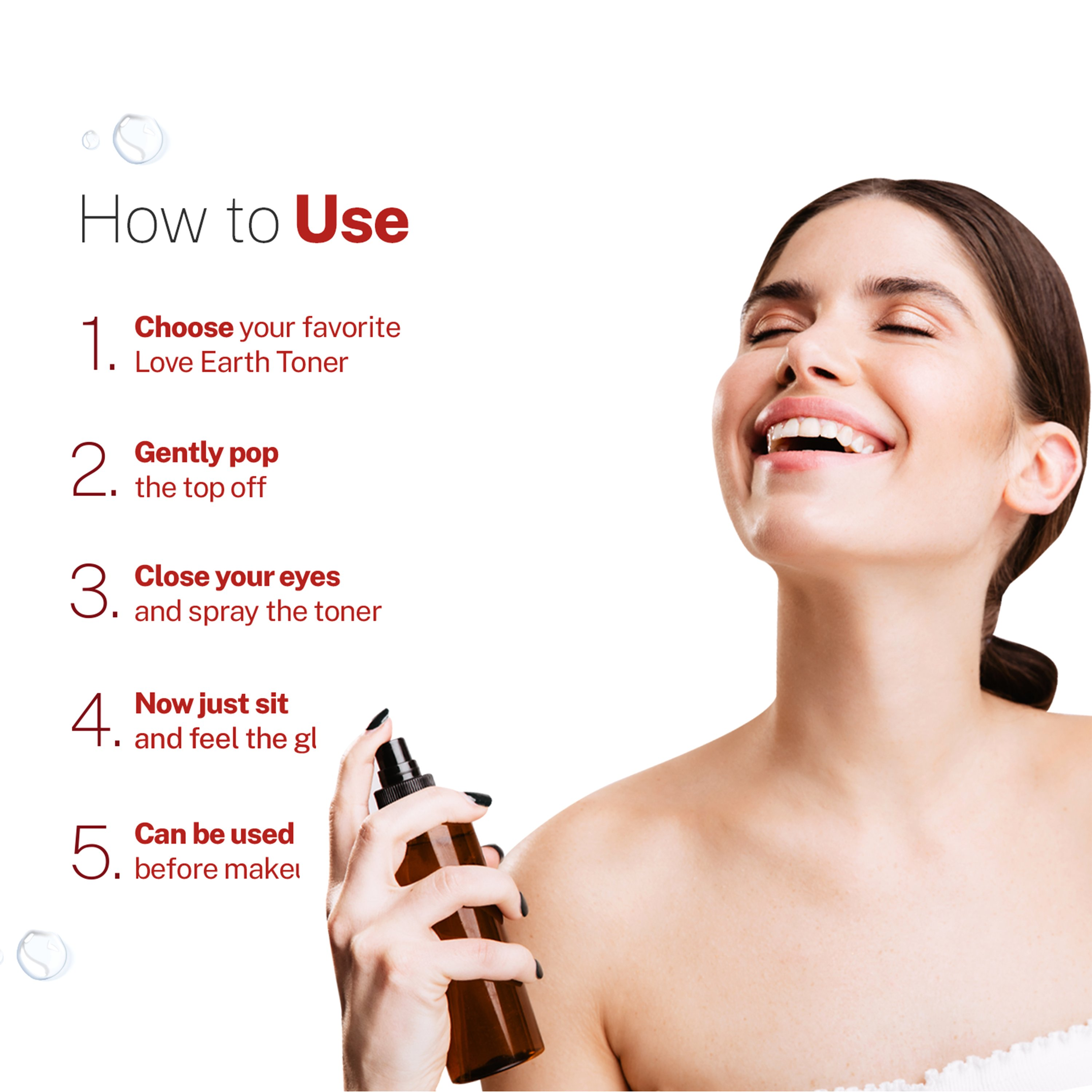 Love Earth Hyaluronic Acid Toner | Grocsy