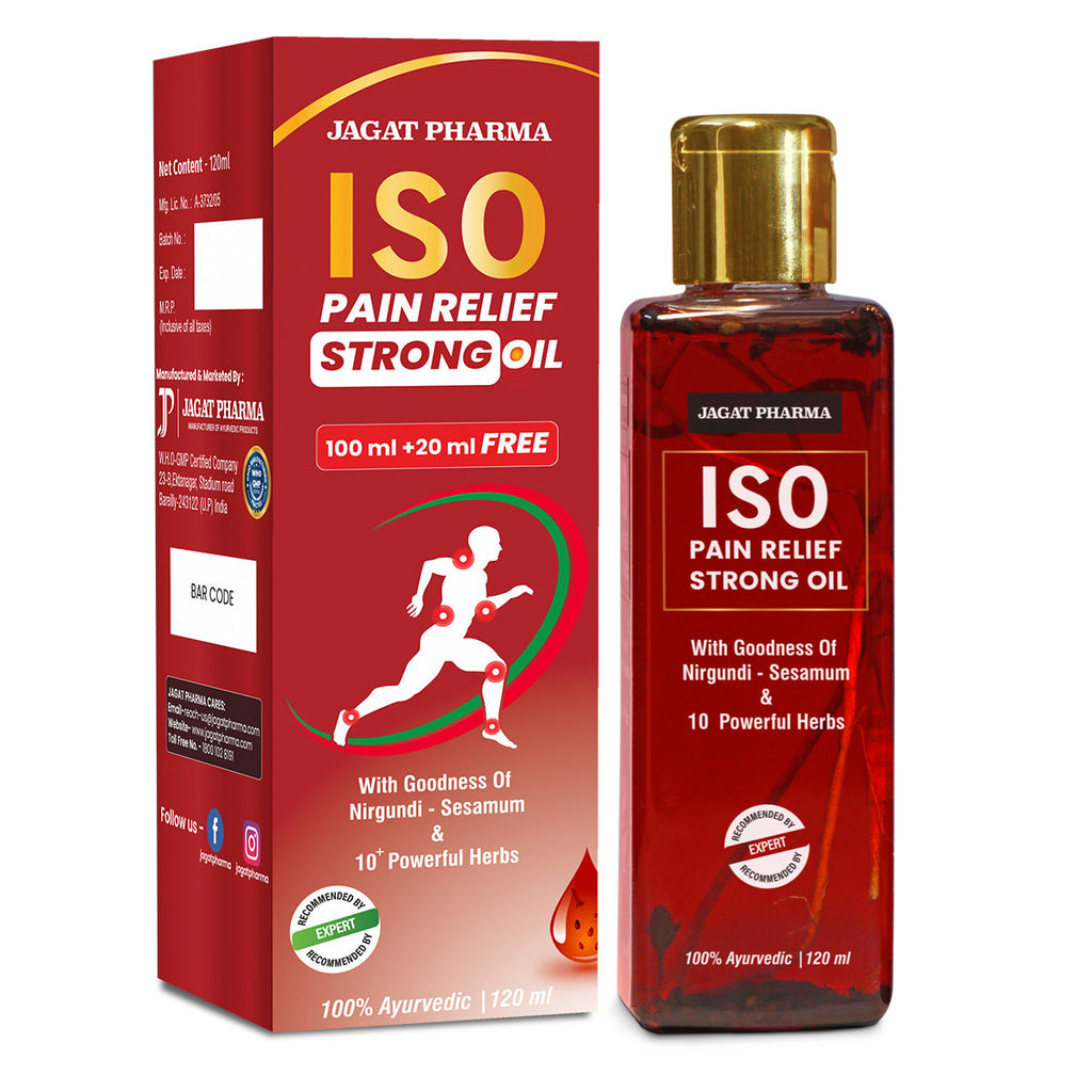 Jagat Pharma Iso Pain Relief Strong Oil | Grocsy