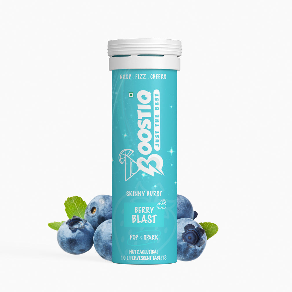 BOOSTIQ Pop & Spark Effervescent Tablets - Berry Blast | Grocsy