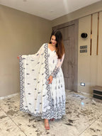Yash Enterprise Presenting New Signer Anarkali Suit In New Fancy Style | Grocsy