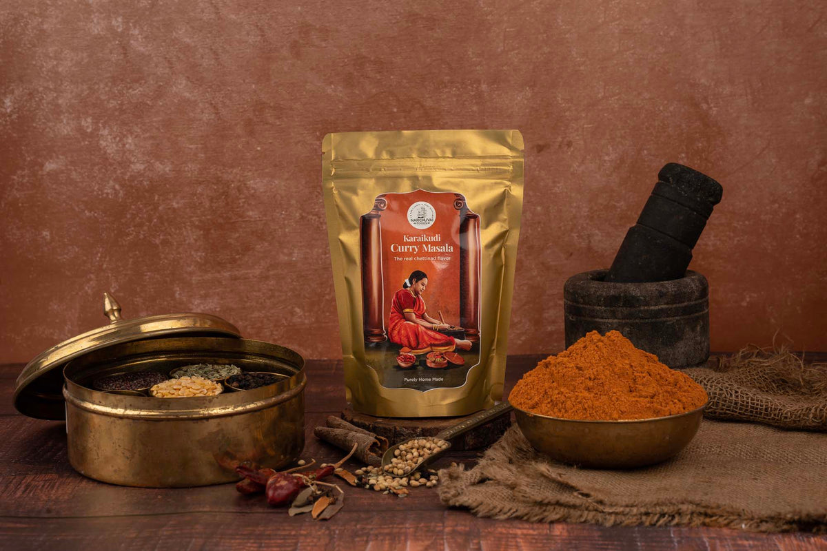 Narchuvai Foods Karaikudi Curry Masala | Grocsy