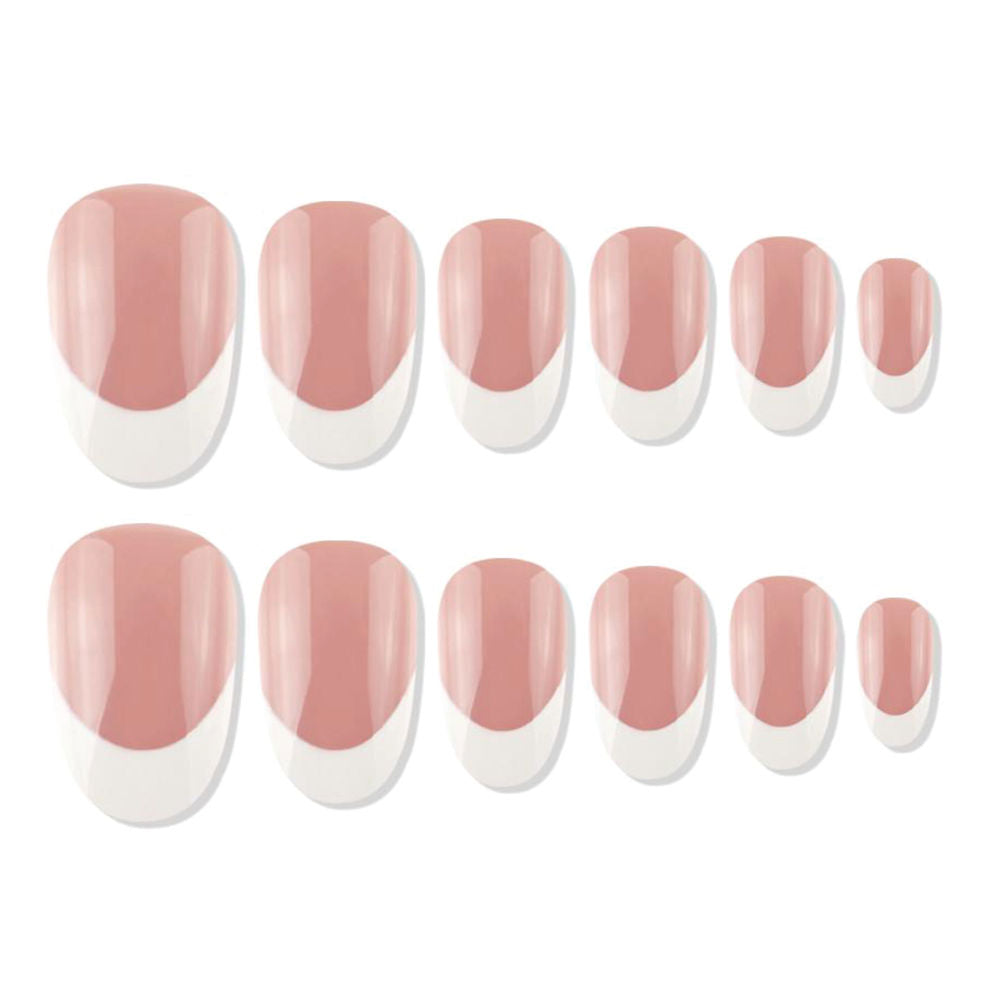 Shills Professional Reusable Press On Nails French Oval - SPN709 | Grocsy