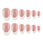 Shills Professional Reusable Press On Nails French Oval - SPN709 | Grocsy