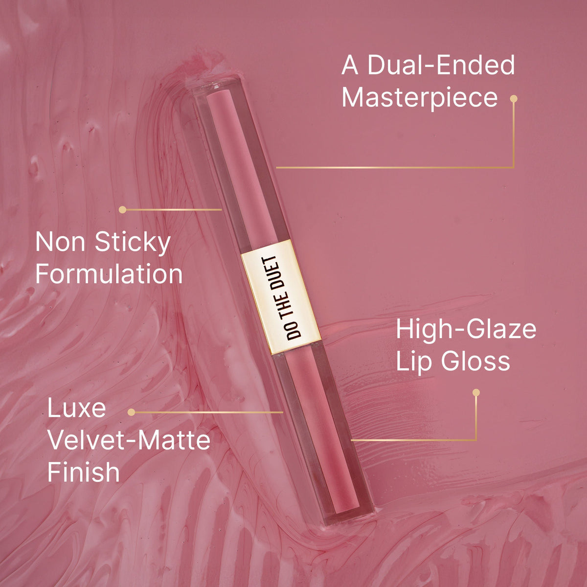 Swiss Beauty Select Do The Duet Lipstick - 2 French Rose | Grocsy