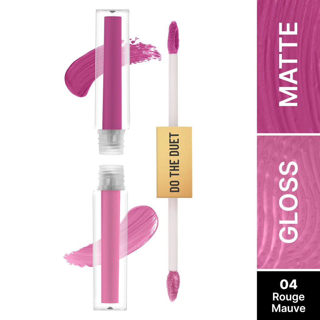 Swiss Beauty Select Do The Duet Lipstick - 4 Rouge Mauve | Grocsy