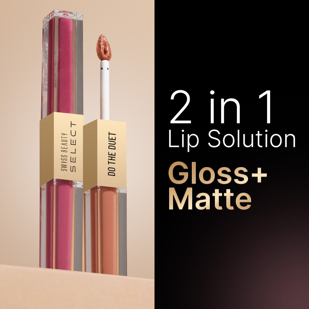 Swiss Beauty Select Do The Duet Lipstick - 4 Rouge Mauve | Grocsy
