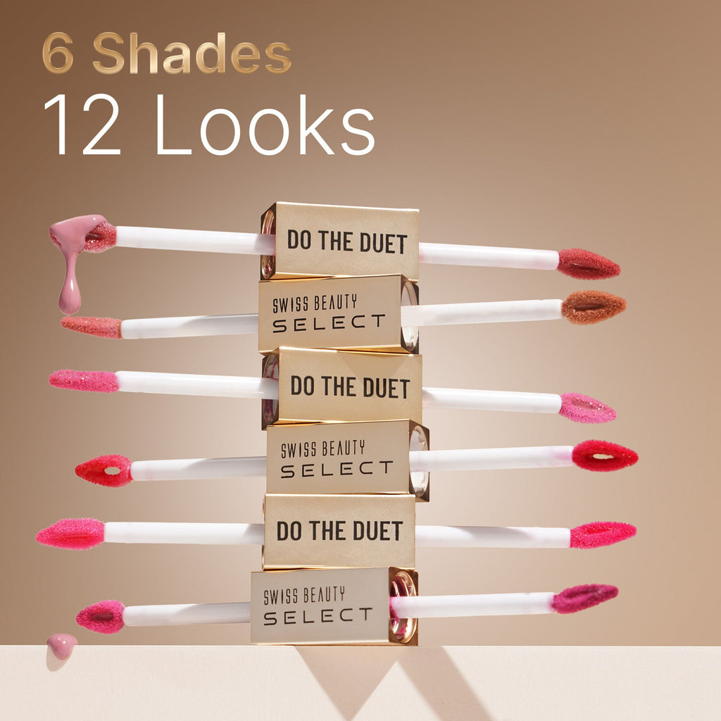 Swiss Beauty Select Do The Duet Lipstick - 4 Rouge Mauve | Grocsy