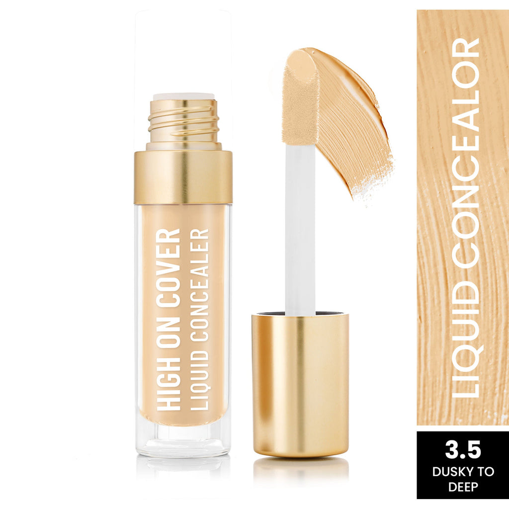 Swiss Beauty Select High on Cover Liquid Concealer - 3.5 Dusky To Deep | Grocsy