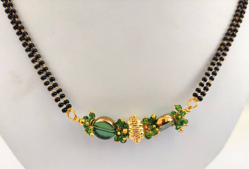 Cute Traditional Designer Beaded Mangalsutra | Grocsy