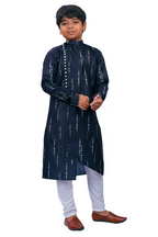 DEIANA'S Casual Designer Kurta Pyjama Set For Boys And kids (Dark Blue) | Grocsy