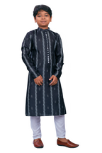 DEIANA'S Casual Designer Kurta Pyjama Set For Boys And kids (Black) | Grocsy