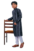 DEIANA'S Casual Designer Kurta Pyjama Set For Boys And kids (Black) | Grocsy