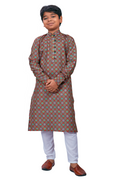 DEIANA'S Casual Designer Kurta Pyjama Set For Boys And kids (Multicolor) | Grocsy