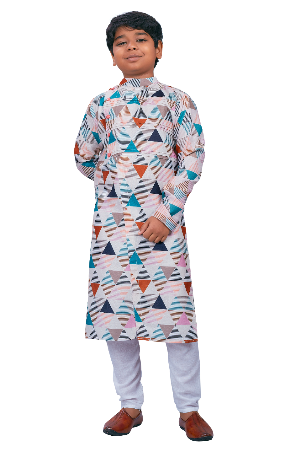 DEIANA'S Casual Designer Kurta Pyjama Set For Boys And kids (Multicolor) | Grocsy