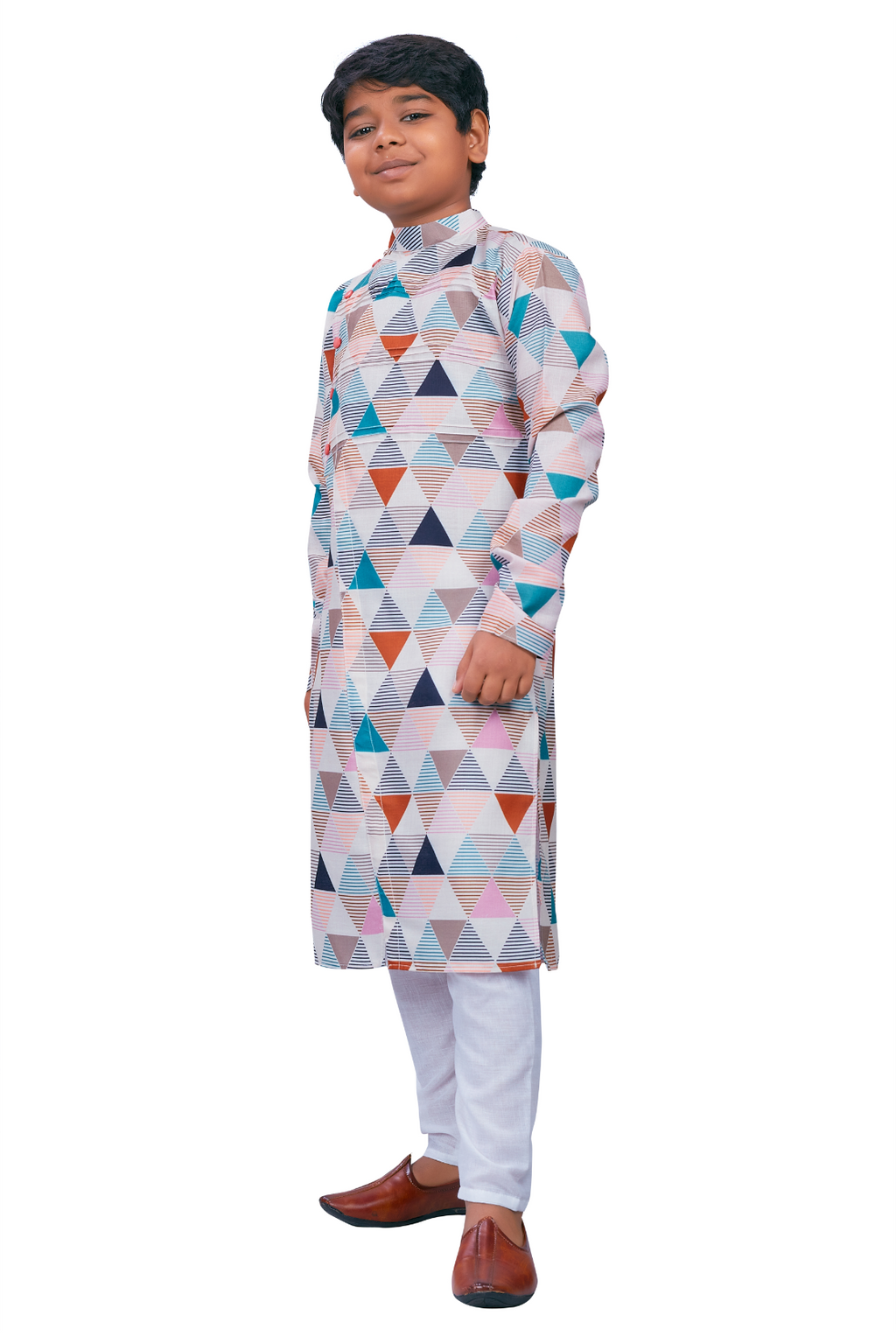 DEIANA'S Casual Designer Kurta Pyjama Set For Boys And kids (Multicolor) | Grocsy