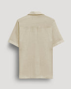 Fabmade Men’S Beige Cotton Shirt | Grocsy