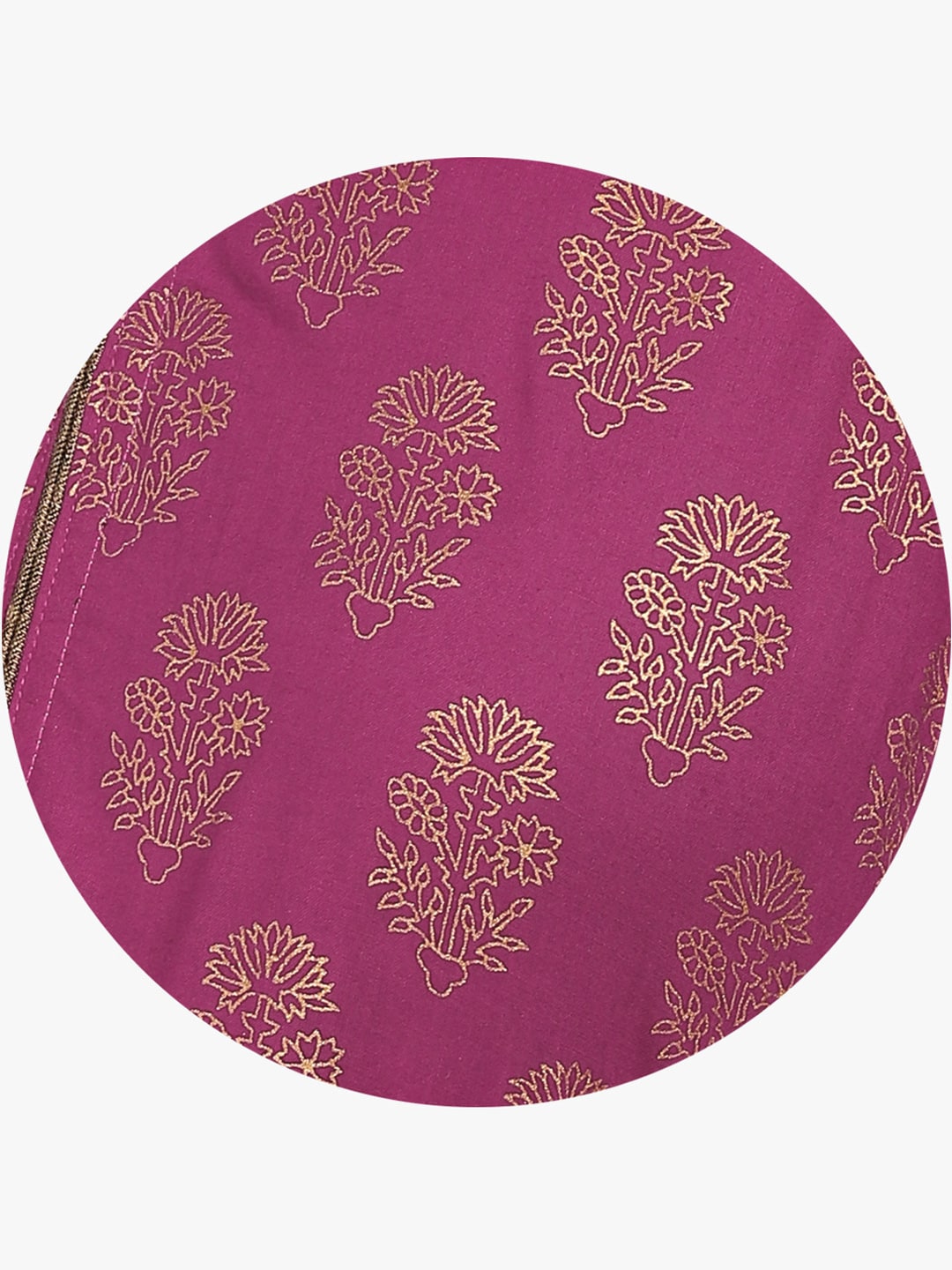 Sangria Women Pink Printed Tiered Anarkali Kurta | Grocsy