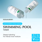 Eqqualberry Swimming Pool Toner 5 Berry Complex & Hyaluronic Acid,Pore Refining & Gentle Exfoliation | Grocsy