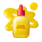 Eqqualberry Vitamin C Face Serum – Niacinamide & Ceramides, Brightening & Hydrating | Grocsy