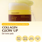 Eqqualberry Collagen Glow-Up Gel Pads – Sea Buckthorn, Brightening & Even-Toned Skin | Grocsy
