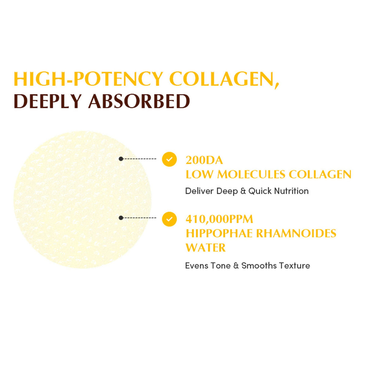 Eqqualberry Collagen Glow-Up Gel Pads – Sea Buckthorn, Brightening & Even-Toned Skin | Grocsy