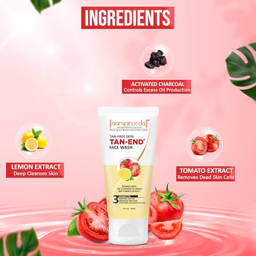 Aryanveda Tanned Facewash, 60 ml | Grocsy