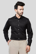Jonesburg Men's Solid Slim Fit Formal Shirt | Grocsy
