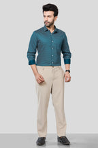 Jonesburg Men's Printed Slim Fit Formal Shirt | Grocsy