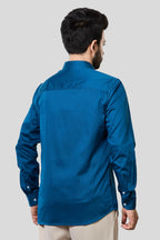 Jonesburg Men's Solid Slim Fit Formal Shirt | Grocsy