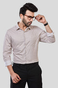 Jonesburg Men's Printed Slim Fit Formal Shirt | Grocsy