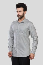 Jonesburg Men's Printed Slim Fit Formal Shirt | Grocsy