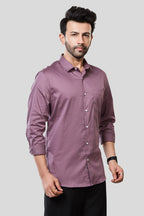 Jonesburg Men's Solid Slim Fit Formal Shirt | Grocsy