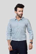 Jonesburg Men's Printed Slim Fit Formal Shirt | Grocsy