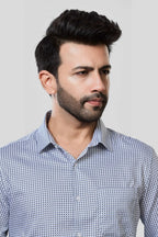 Jonesburg Men's Printed Slim Fit Formal Shirt | Grocsy