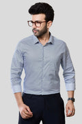 Jonesburg Men's Printed Slim Fit Formal Shirt | Grocsy
